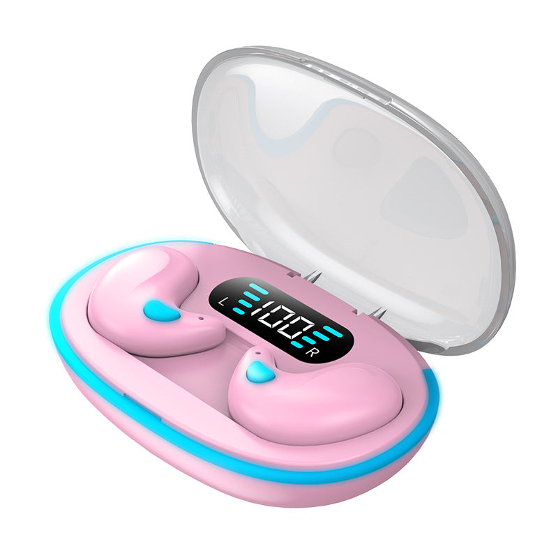 Ailsion Sleep Bluetooth Headset, Ailsion Earbuds For Sleeping, in-Ear Noise Cancelling Earphones