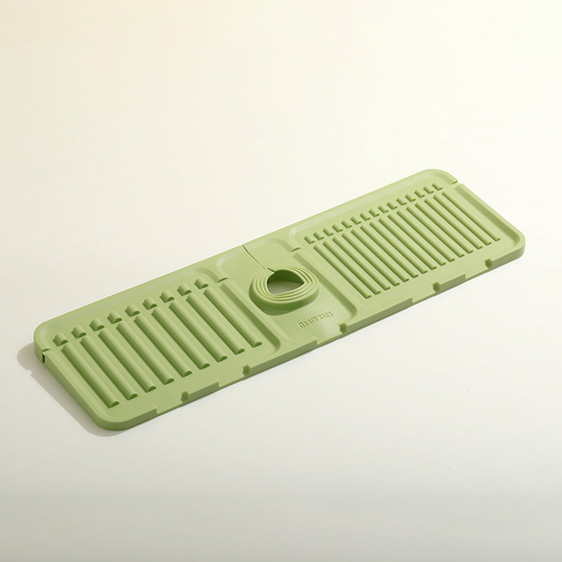 Faucet sink mat