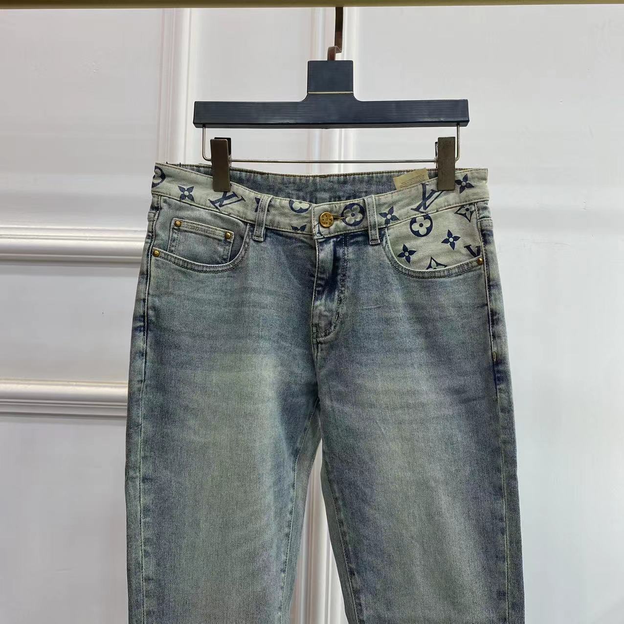 High-end Stretch Slim-fit Fashion Jeans 1024050920