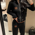 HH Fashion jacquard knit suit 0724101109