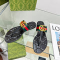 print couple flip flops 03061