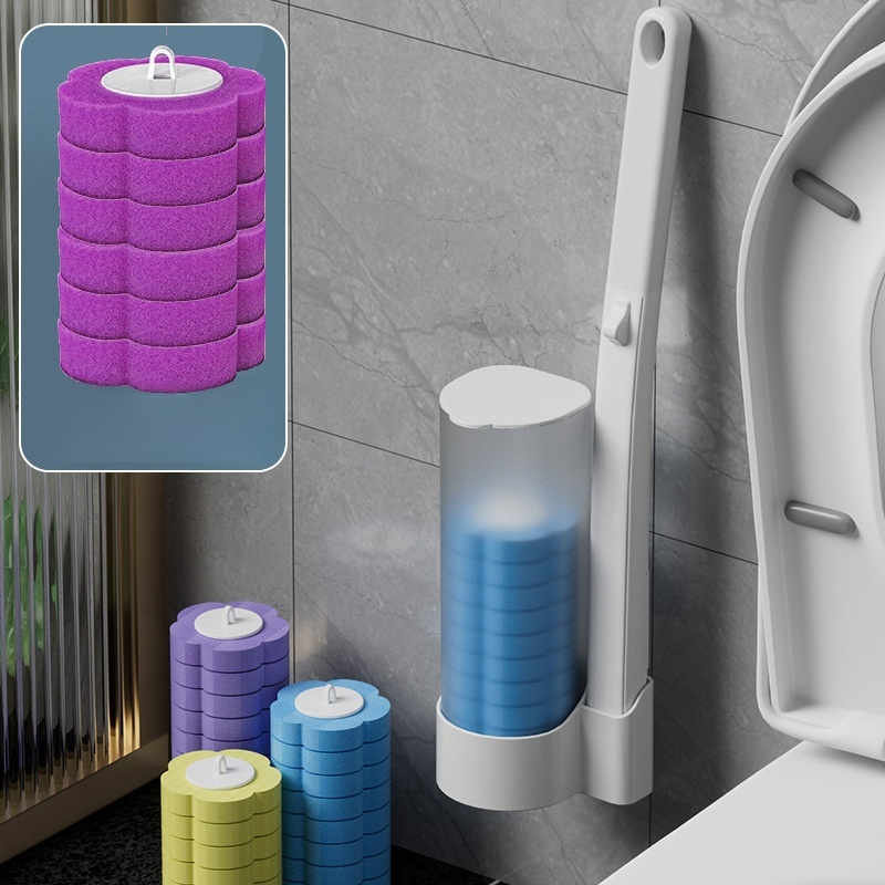 Toilet brush set