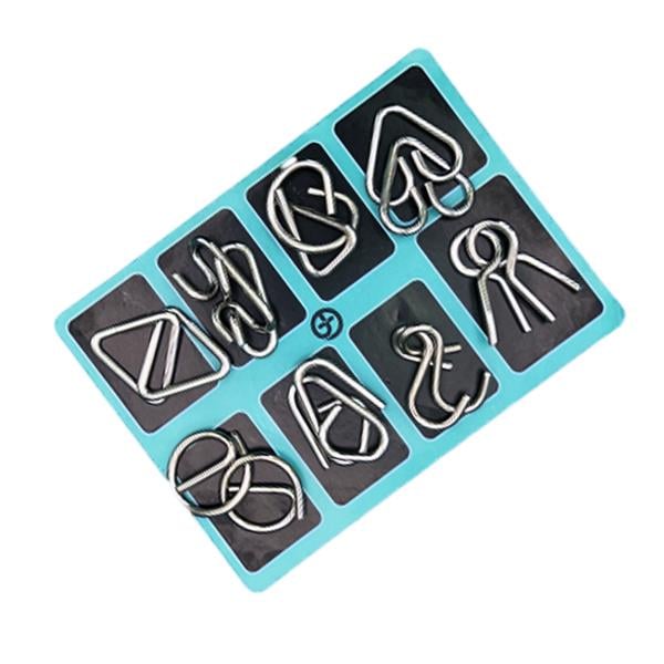 Woyuosn Metal Brain Teaser Puzzles Physics Mind