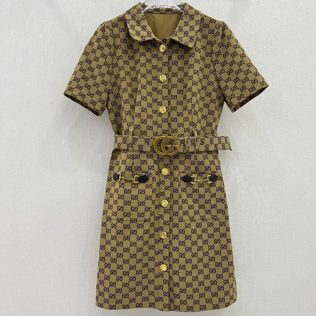 New style classic versatile jacquard dress for early spring 0724030501