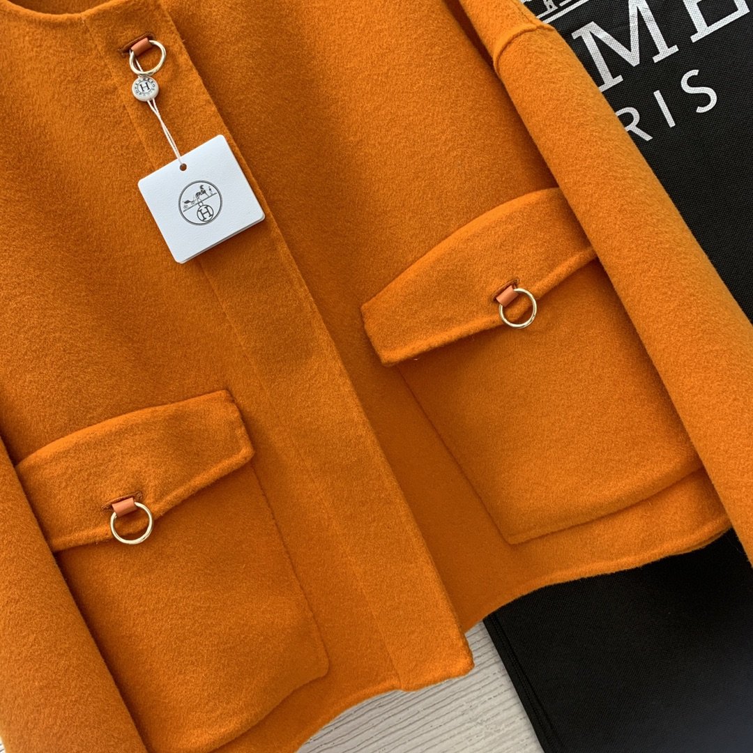 H Fashion Women's Cashmere Short Jacket 0724022303