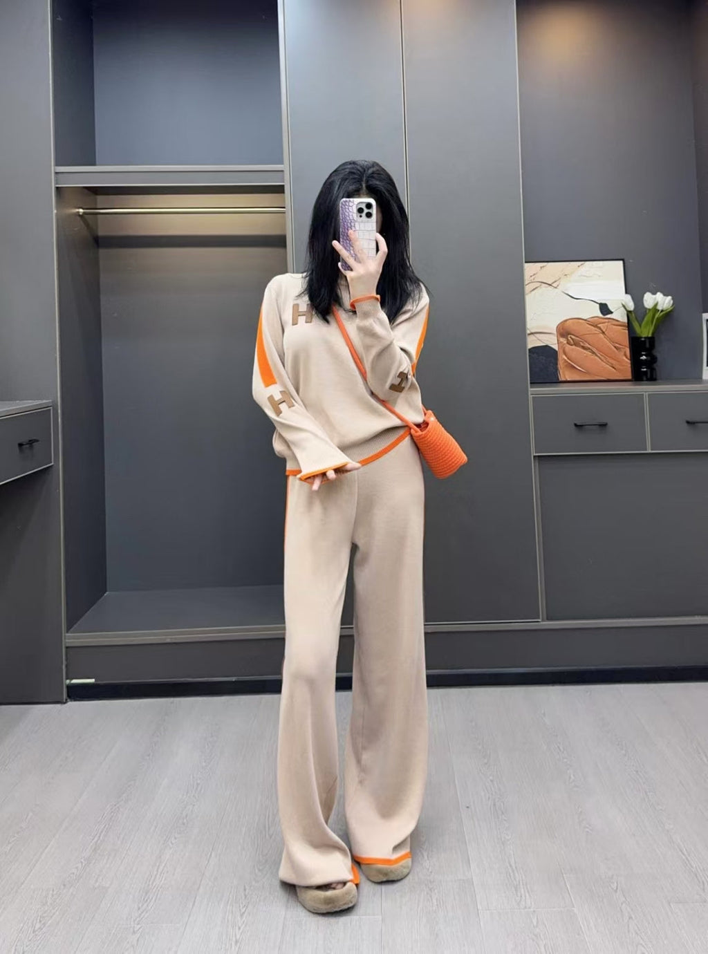 HMS Fashion Women's Knitted Suit 0725022108