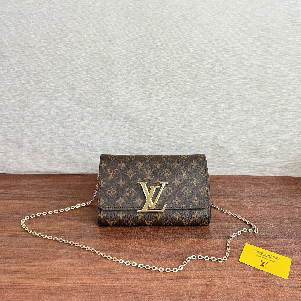 LVV printed bag three-piece set 0725070101