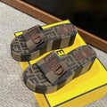 Fashion casual thick soled sandals and slippers 1024060710