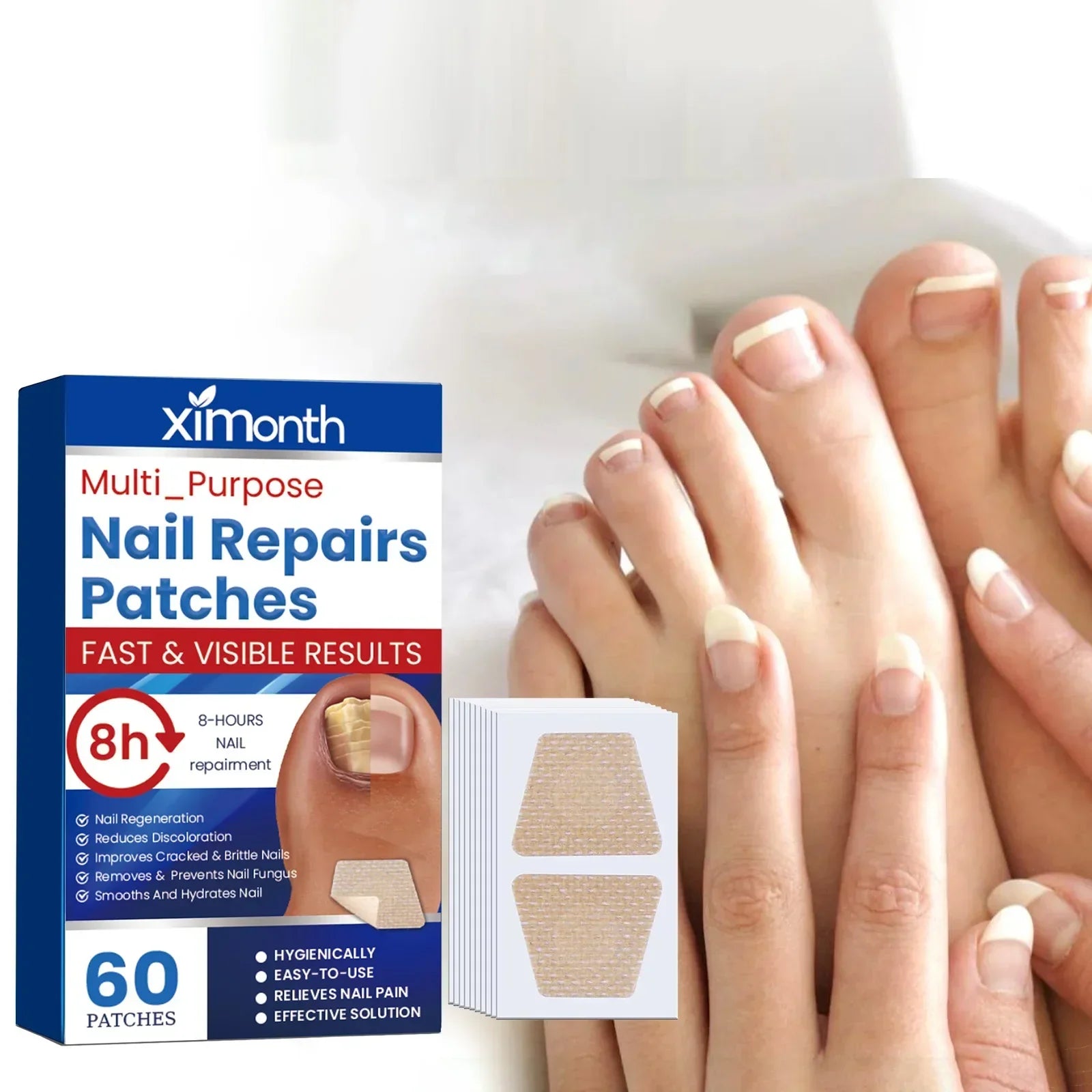 Fungus Nail Repair Patches 60pcs