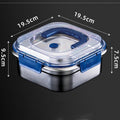 Stainless steel sealed fresh-keeping box