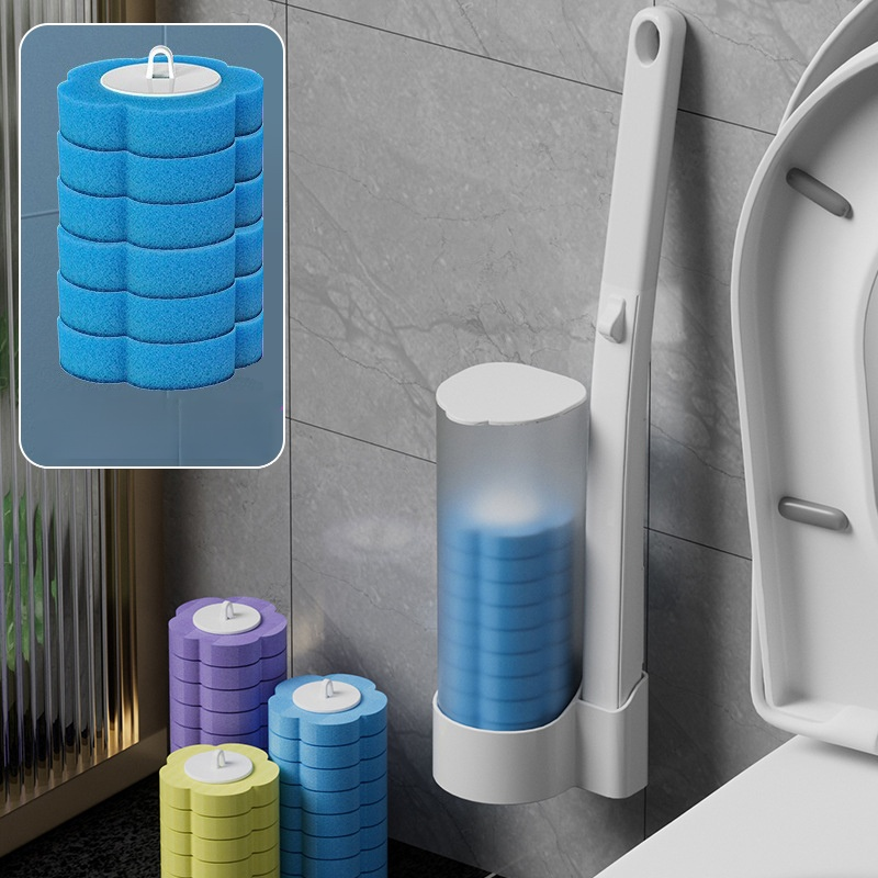 Toilet brush set