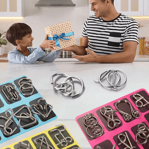 Woyuosn Metal Brain Teaser Puzzles Physics Mind