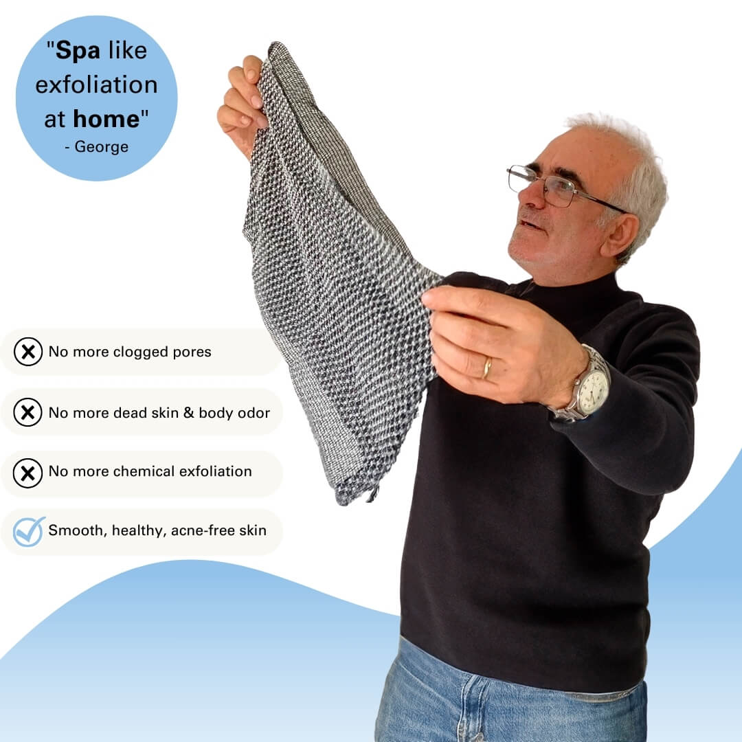 Exfoliating Antibacterial Shower Towel