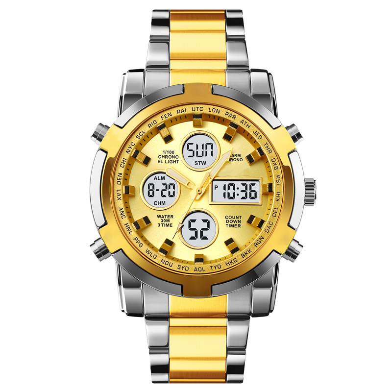 ⌚ 49% OFF NOW! 🪖 Men‘s Military Watch – Analog-Digital Display, Waterproof & Shock-Resistant 🛡️