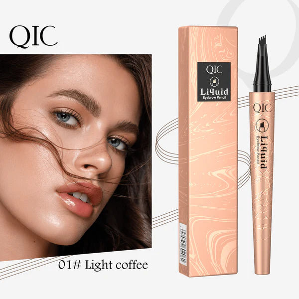 ✨ 3D Microblading Eyebrow Pencil – 4-Prong Tip, Waterproof & Natural Hair-Like Strokes 🖌️